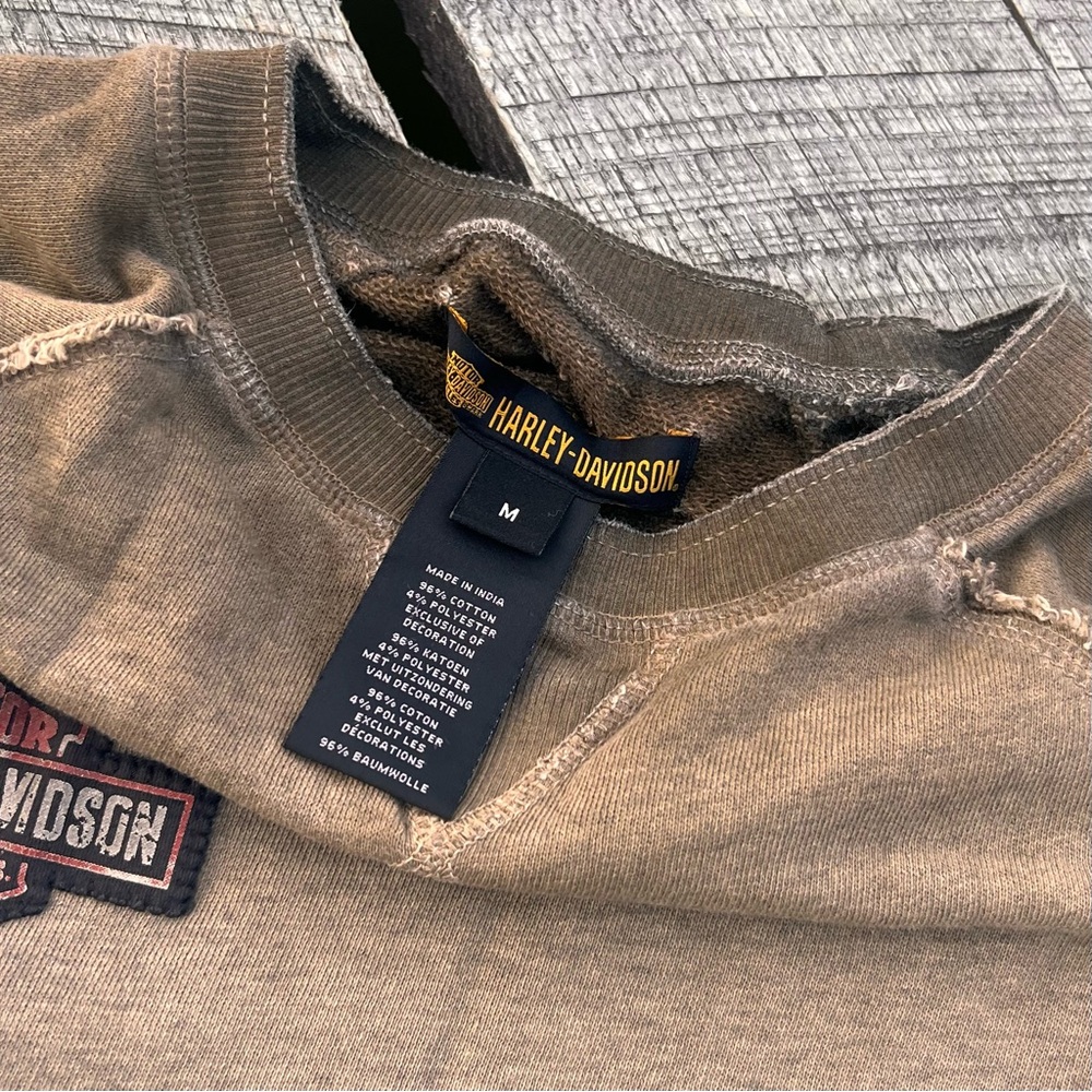 Y2K Harley Davidson Crewneck Sweatshirt - Picture 4 of 6